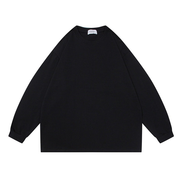 Unisex Oversize-Longsleeve aus schwerer Baumwollmischung mit Raglanärmeln und gerippten Bündchen Echoarchiv