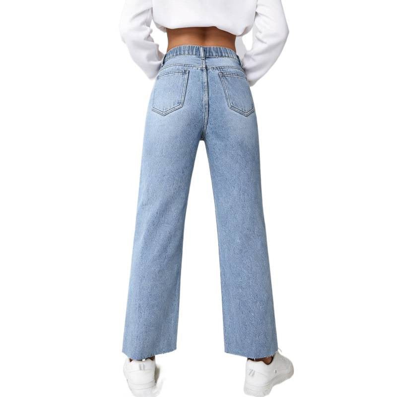 Damen Mom-Jeans im Vintage-Look mit Destroyed-Effekten Echo Archiv