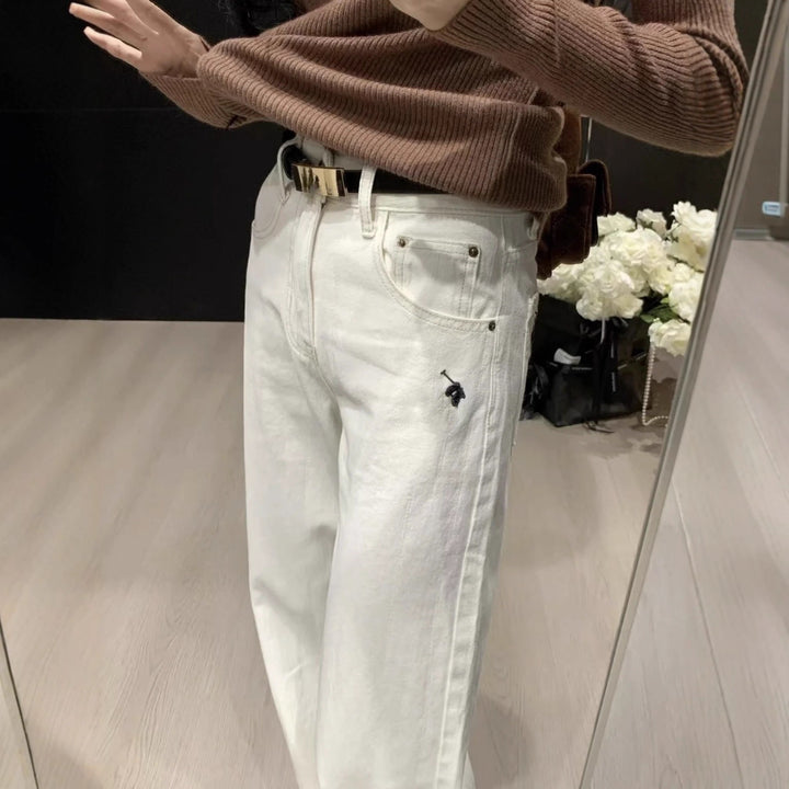 Damen Weite High-Waist Jeans Echo Archiv