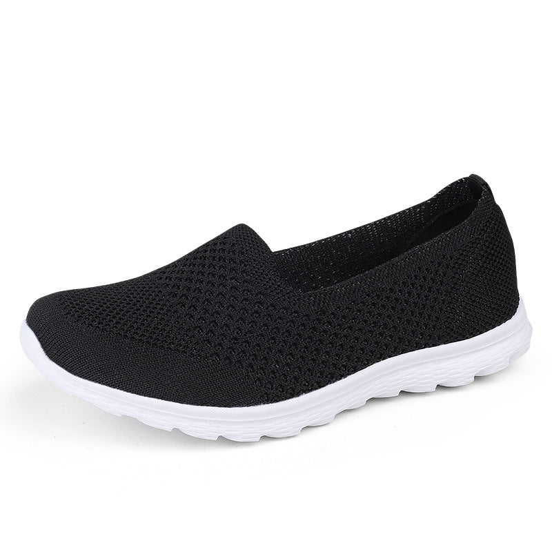 Damen nan nahtloser Komfort-Schlupfschuh mit elastischem Maschenobermaterial und gedämpfter Laufsohle Echo Archiv