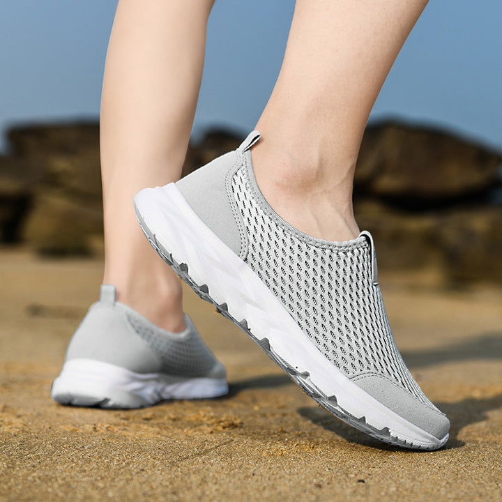 Unisex Atmungsaktive Schlupfsneaker aus Mesh mit rutschfester Leichtsohle – Norré