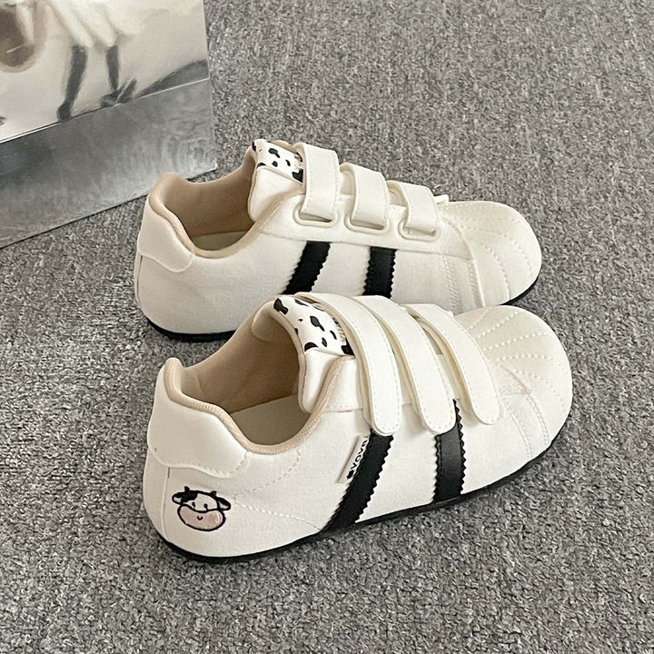 Damen Sneakers mit Velcro-Verschluss und lustigem Tierdesign Echo Archiv