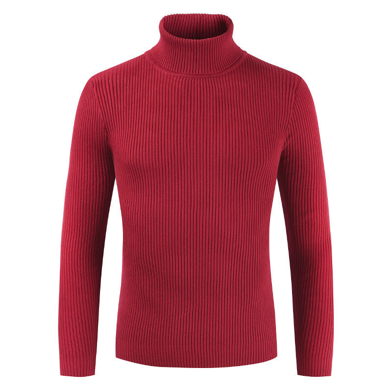 Damen Rollkragenpullover aus gehäkeltem Strick Echoarchiv