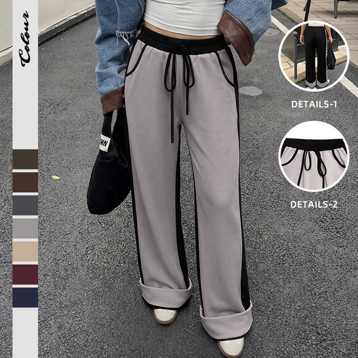 Damen Unifarbene Relaxed Fit Jogginghose Echo Archiv