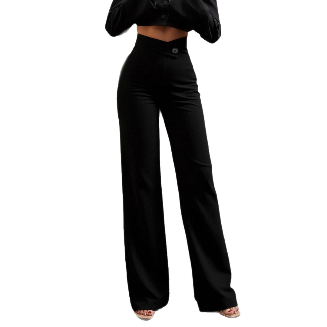 Damen Elegante High-Waist Hose mit weitem Schnitt Echo Archiv