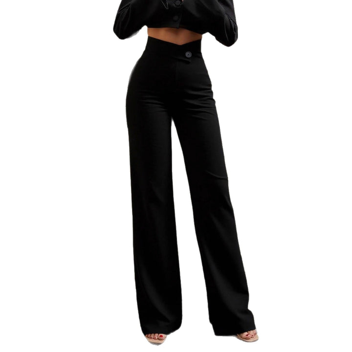 Damen Elegante High-Waist Hose mit weitem Schnitt Echo Archiv