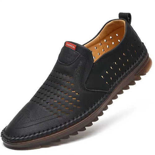 Herren Bequeme Slip-On Mokassins Echoarchiv
