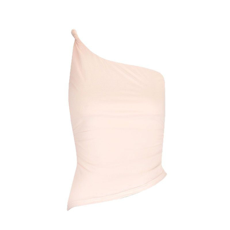 Damen asymmetrisches Top mit elegantem Ein-Schulter-Schnitt und figurformendem Design Echo Archiv