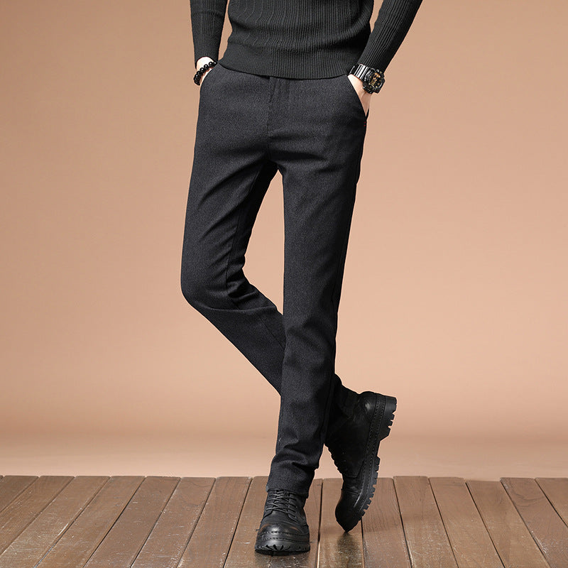 Herren elegante Grobstrick-Hose Echoarchiv