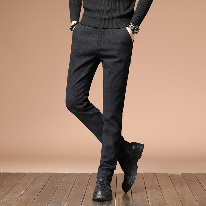 Herren elegante Grobstrick-Hose Echoarchiv