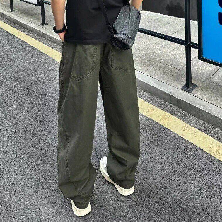 Herren Lässige Freizeithose mit weiten Beinen Echoarchiv