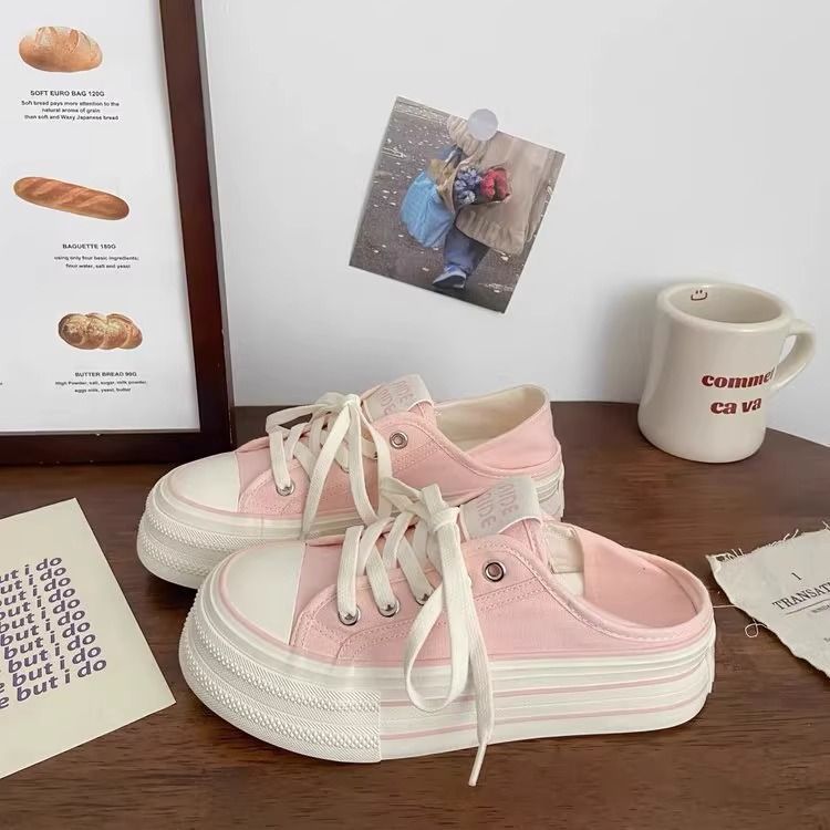 Damen Bequeme und lässige Plateau Sneakers Echo Archiv