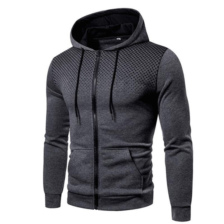 Herren Sportlicher Kapuzenpullover mit stylischem Grafikdesign Echoarchiv