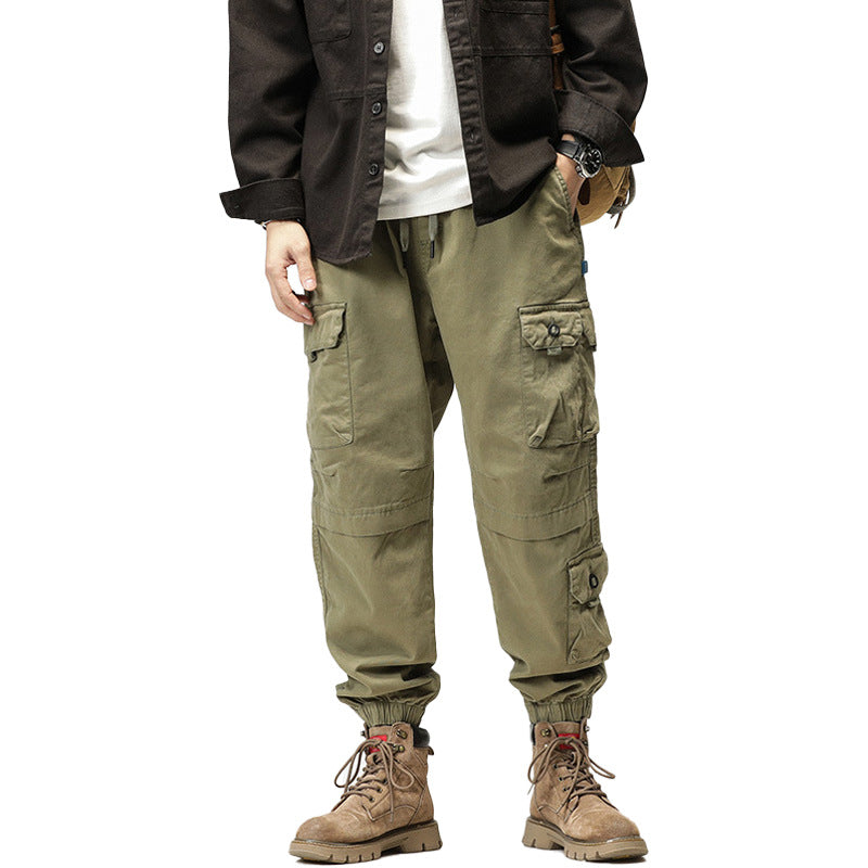 Herren Cargo-Joggerhose mit ergonomischen Kniepaneelen, Tunnelzugbund und elastischen Bündchen Echo Archiv