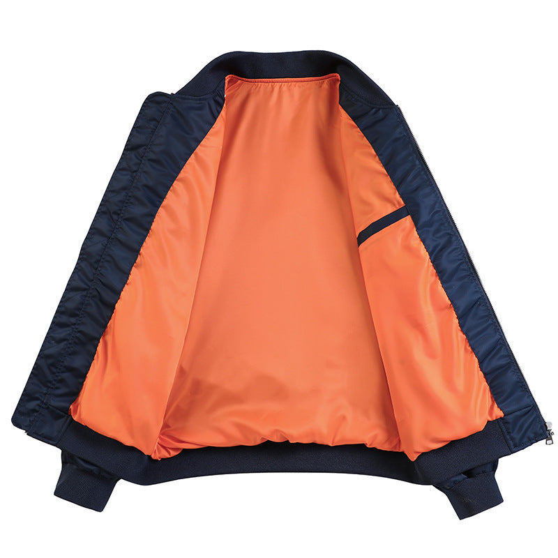 Herren Leichte Flieger-Bomberjacke mit wasserabweisender Shell und Kontrastfutter Echo Archiv