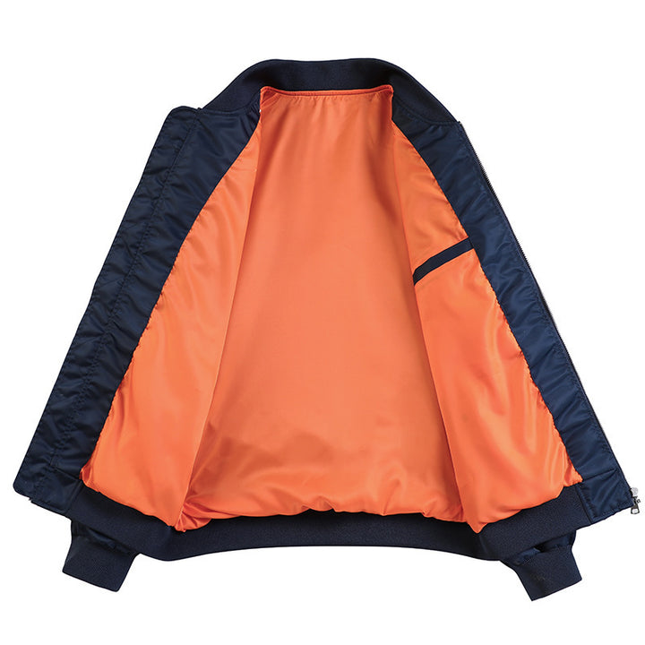 Herren Leichte Flieger-Bomberjacke mit wasserabweisender Shell und Kontrastfutter Echo Archiv