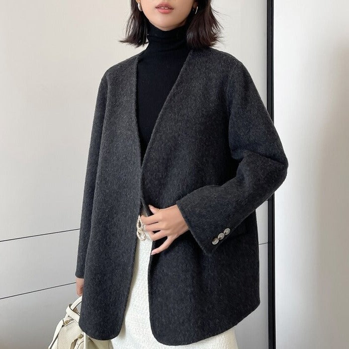 Damen Elegante und lässige Strickjacke Echoarchiv