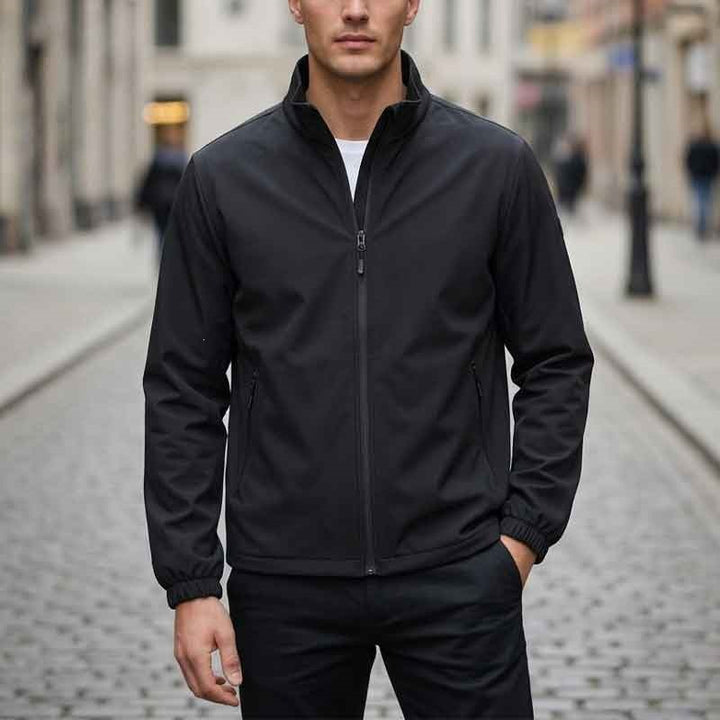 Herren Atmungsaktive Übergangsjacke mit praktischem Stehkragen Echo Archiv