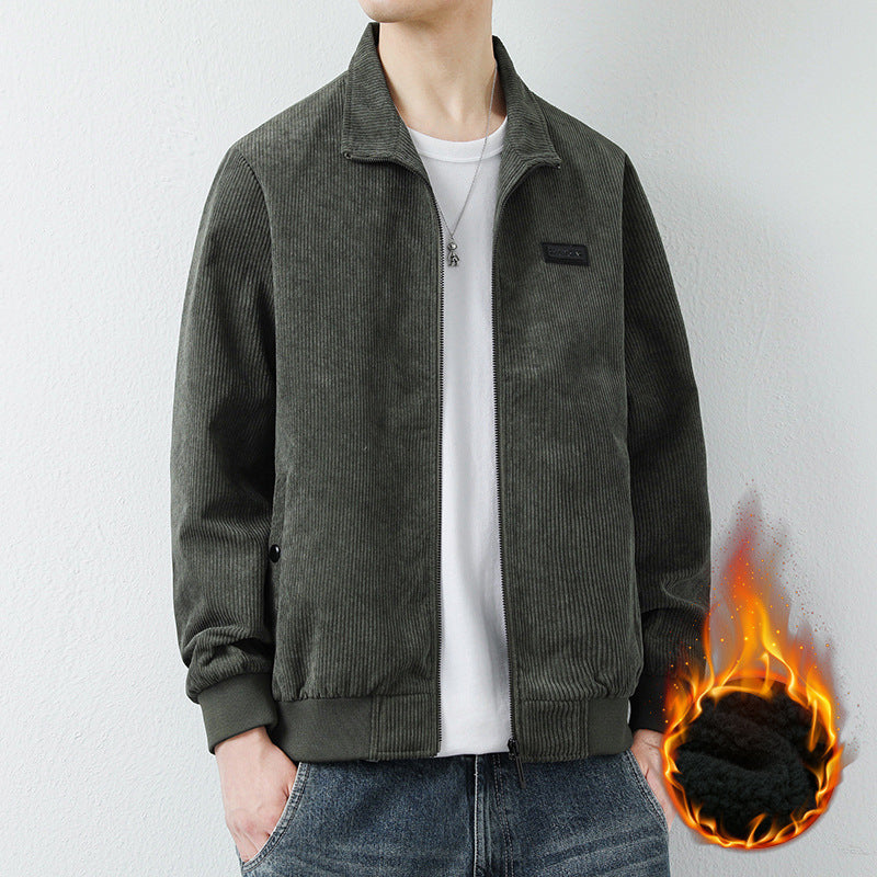 Herren Sportliche Cordjacke Echo Archiv