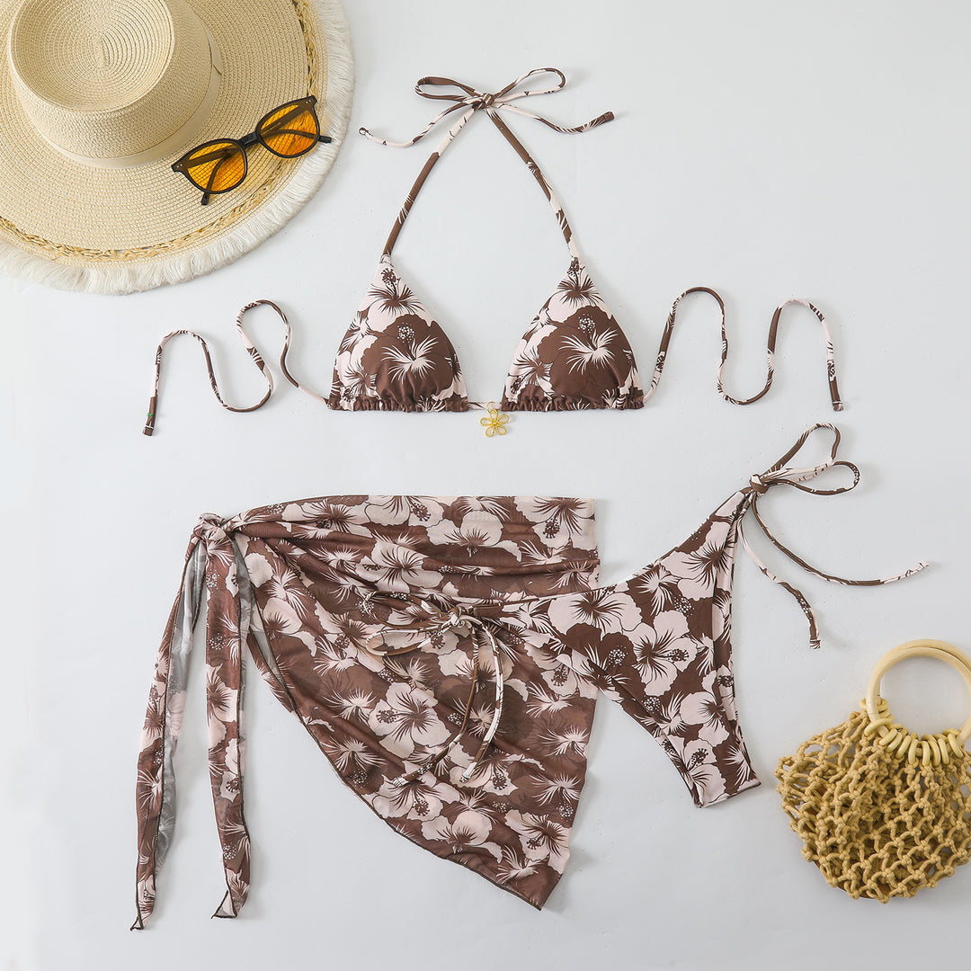 Damen Blumenmuster Bikiniset Echo Archiv