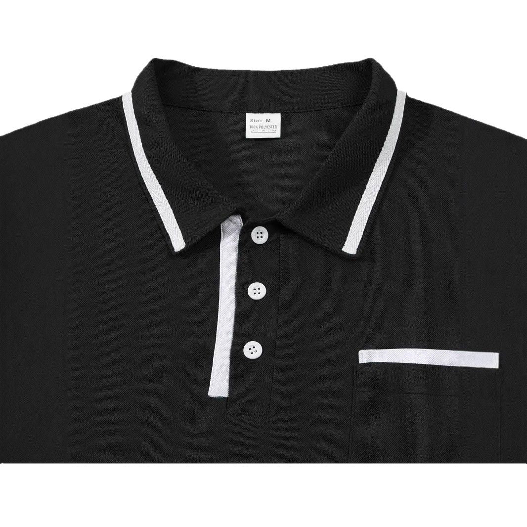 Herren Langarm Poloshirt mit modernem Design Echoarchiv