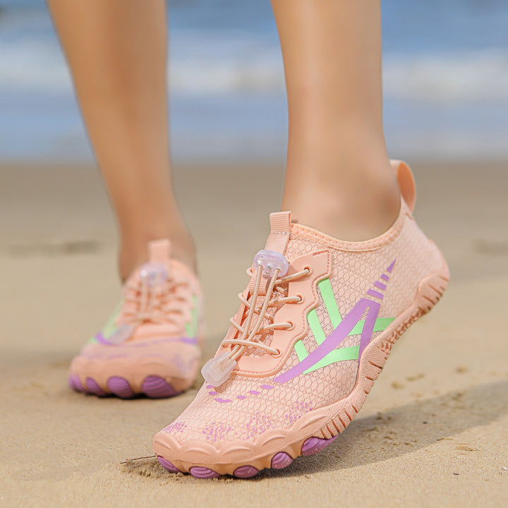 Unisex nan ultraleichte Aquaschuhe mit zehennahem Flexprofil, rutschfester Gummilaufsohle und Schnellzugverschluss Echo Archiv