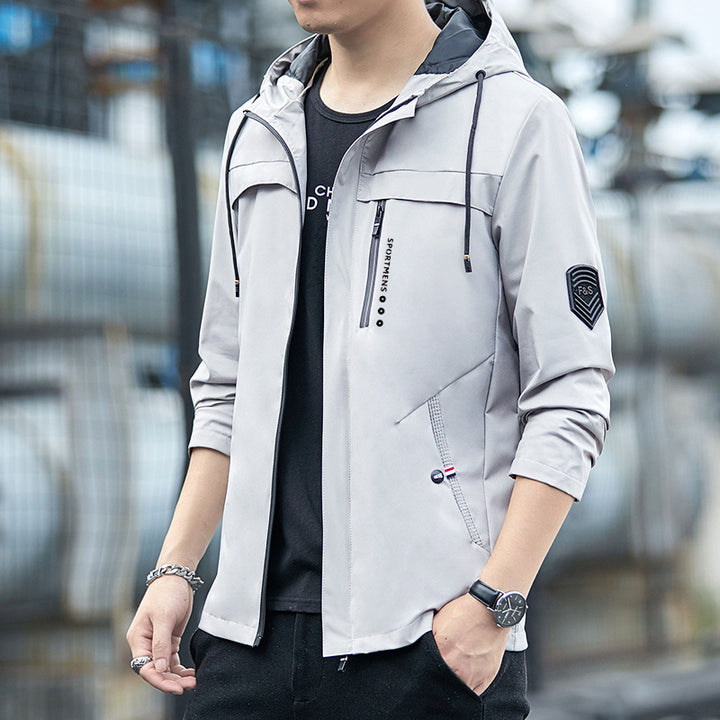 Herren Multifunktionale Sportjacke mit Kapuze Echo Archiv