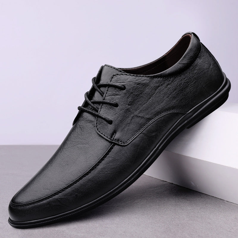 Herren Eleganter Derby-inspirierter Schnürschuh mit schlanker Leiste und flexibler Laufsohle Echoarhiv – Tavélo