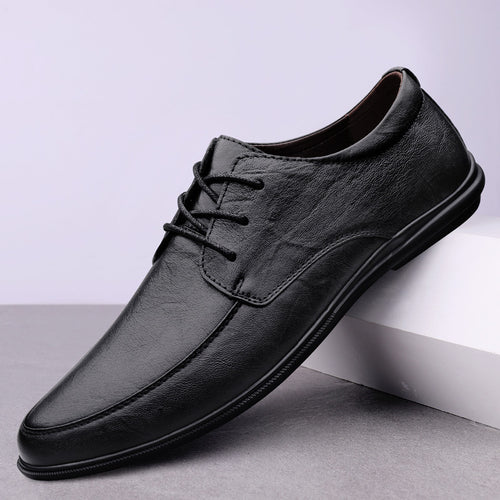 Herren Eleganter Derby-inspirierter Schnürschuh mit schlanker Leiste und flexibler Laufsohle Echoarhiv – Tavélo