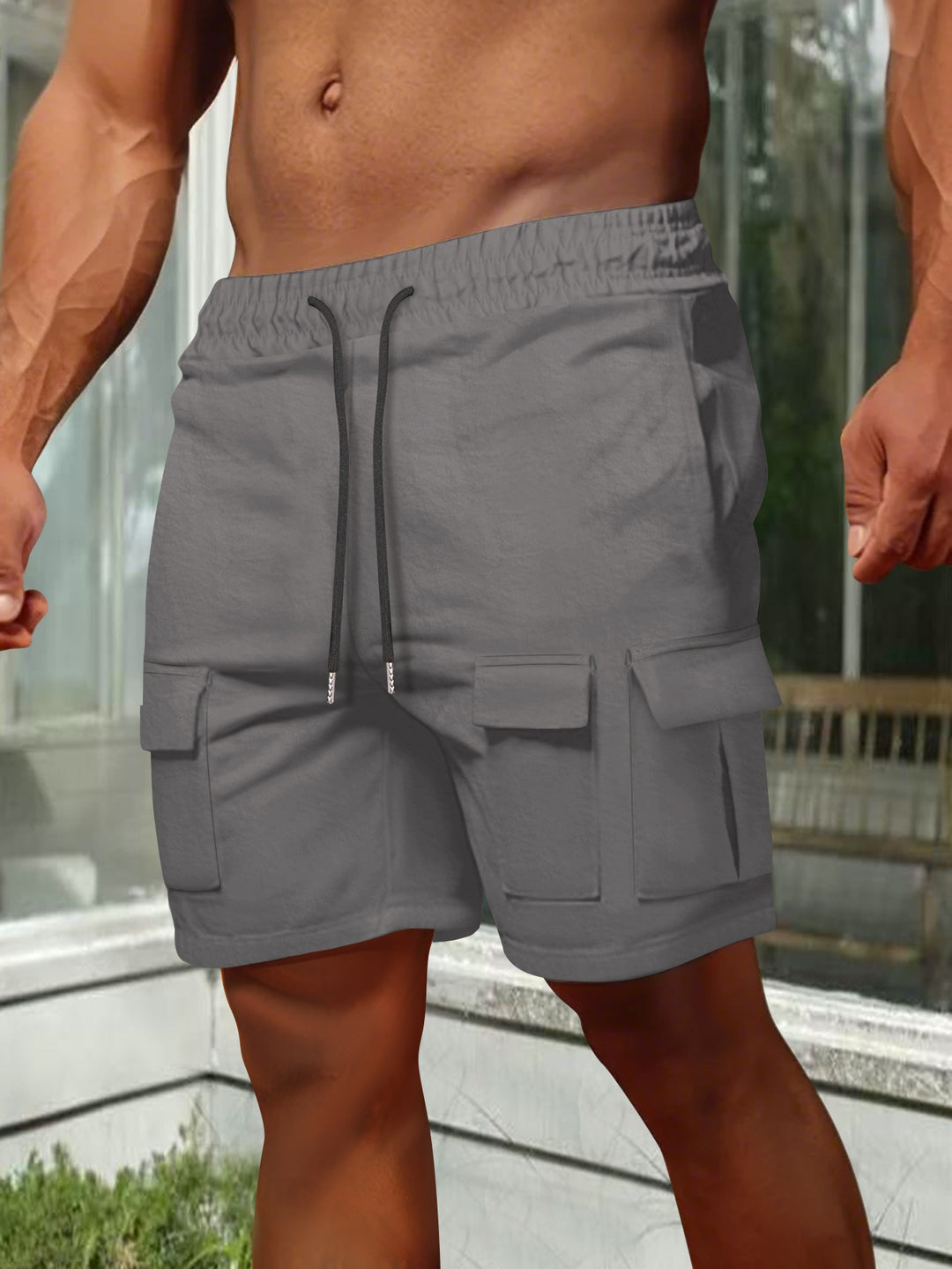 Herren Cargo-Stil Aktive Shorts Echoarchiv