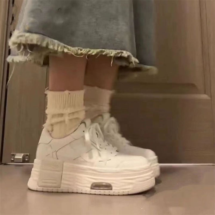 Damen Plateau Sneaker mit Stern-Design Echo Archiv