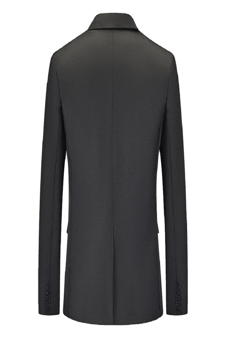 Herren eleganter Blazer mit strukturiertem Design und feinen Details Echoarchiv