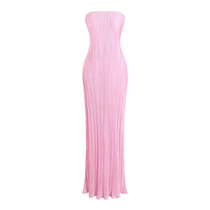 Damen figurbetontes Strapless-Kleid mit floralen Elementen Echo Archiv