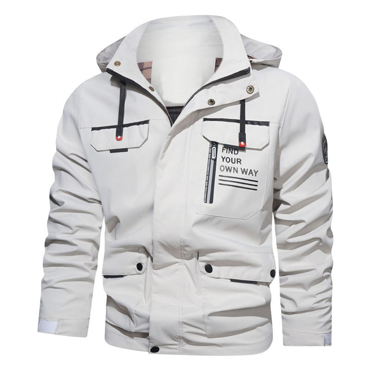 Herren Technische Outdoorjacke mit praktischen Taschen Echo Archiv