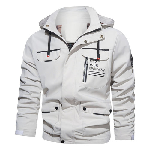 Herren Technische Outdoorjacke mit praktischen Taschen Echo Archiv