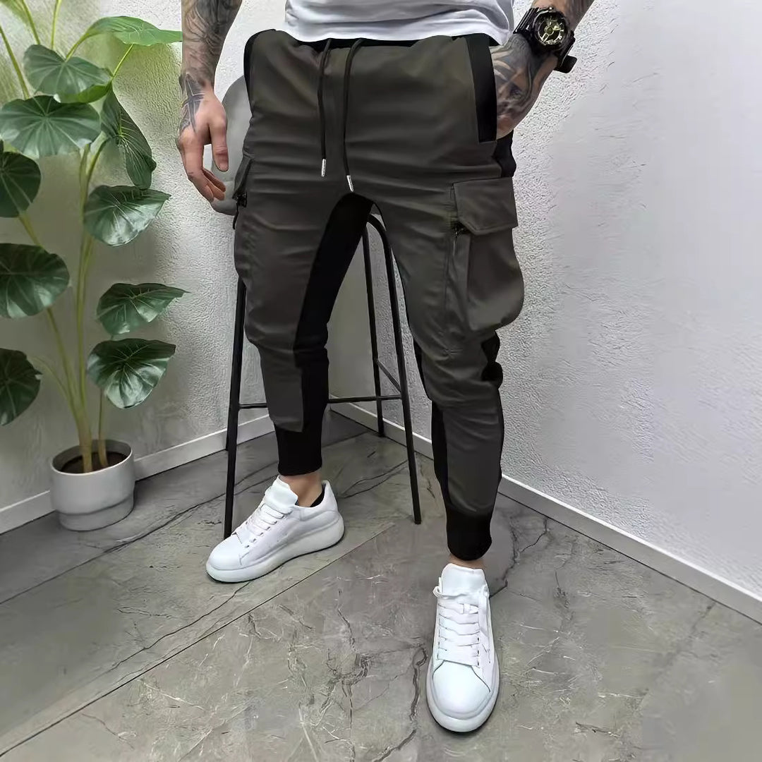 Herren Cargo-Jogginghose mit praktischen Reißverschlusstaschen Echoarchiv