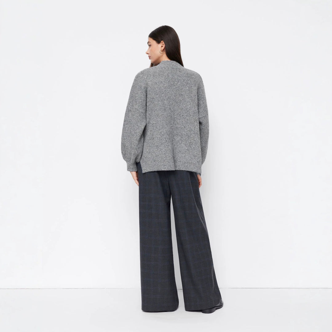 Damen Bequemer Oversized Pullover Echo Archiv