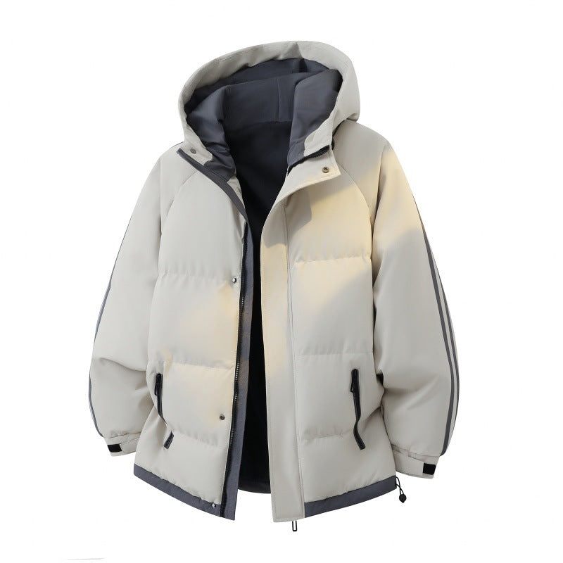 Herren Warm gefütterte Steppjacke Echo Archiv