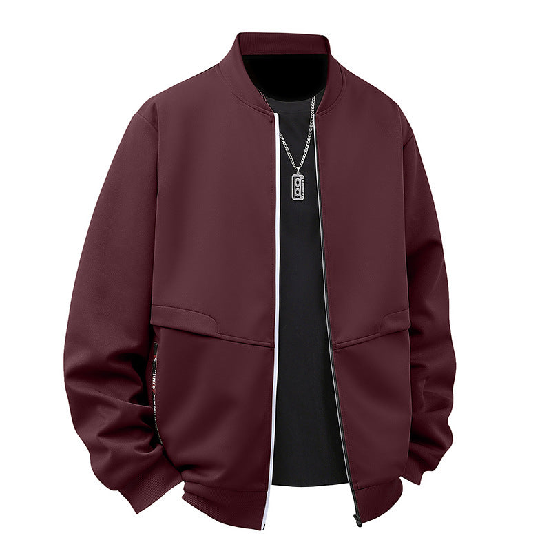 Herren sportliche Bomberjacke mit funktionalen Taschen Echoarchiv