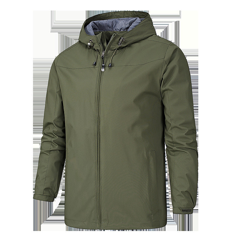 Herren Freizeitjacke mit verstellbarer Kapuze Echo Archive 1787797384