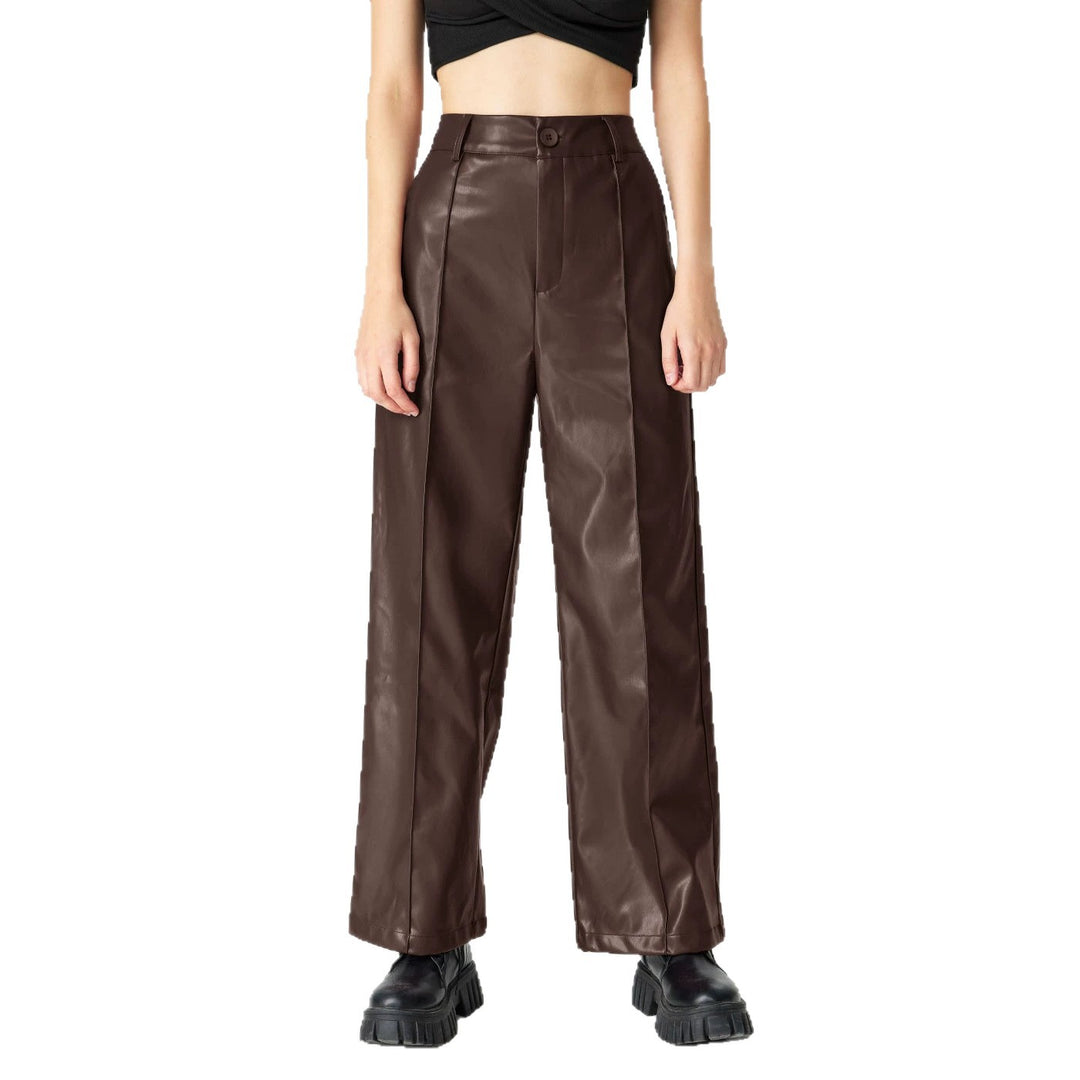 Damen Elegante Kunstlederhose Echo Archiv