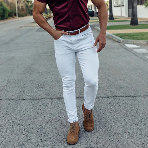 Herren elegante Slim-Fit Chino-Hose mit innovativer Stretch-Technologie Echoarchiv