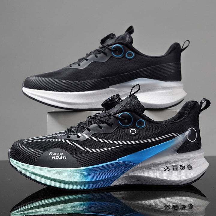 Unisex Performance-Laufschuhe mit Drehverschluss, mehrschichtiger Rebound-Zwischensohle und stabiler TPU-Fersenstütze – Tavélo