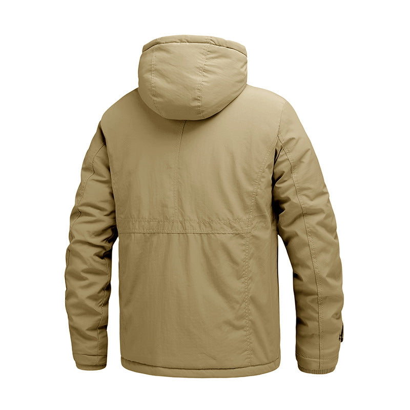 Herren Thermo-Outdoorparka mit abnehmbarer Kapuze und multifunktionalen Taschen Echo Archiv