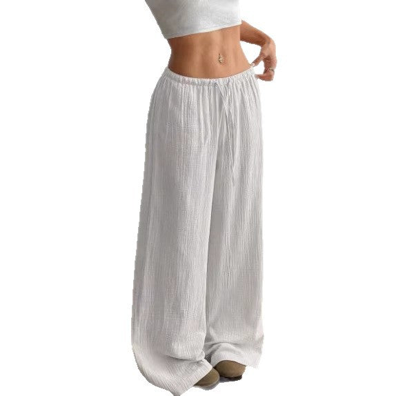 Damen weite, glänzende Palazzo-Hose Echo Archiv