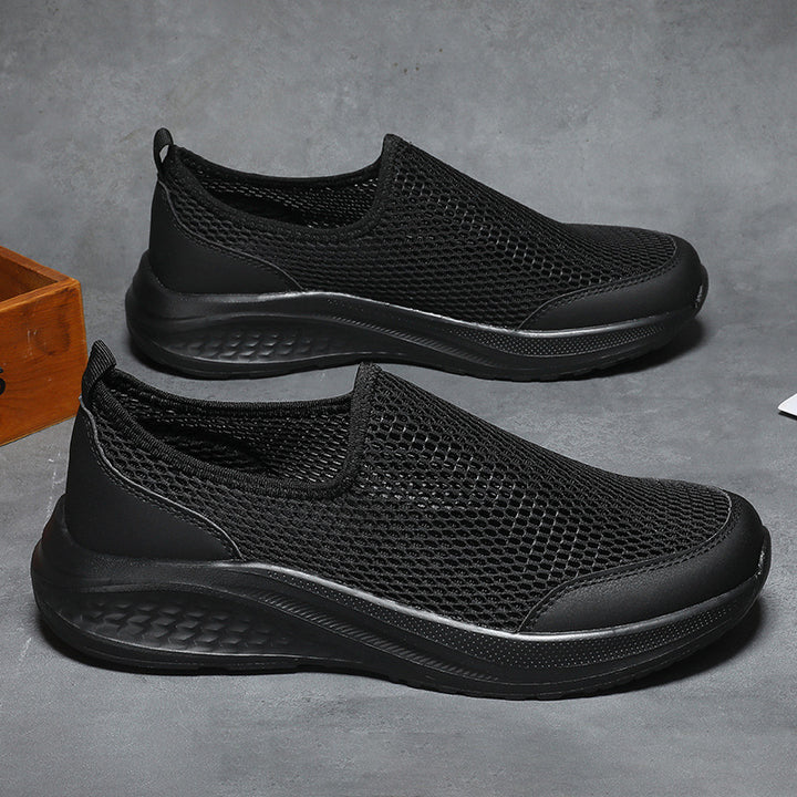Unisex nan leichter Schlupf-Sneaker mit dreidimensionaler Netzstruktur, ergonomischer Dämpfung und Fersenlasche Echo Archiv