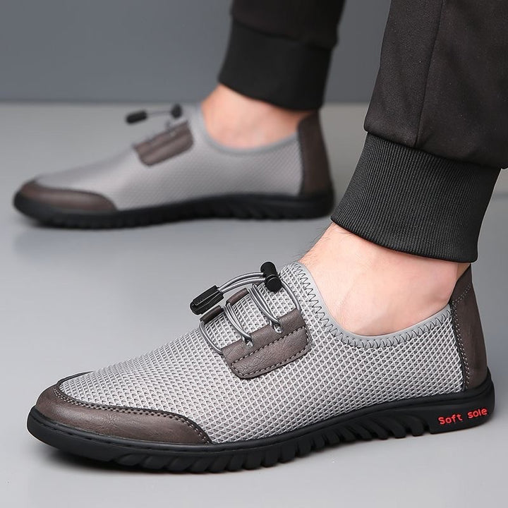 Herren Atmungsaktive Sneaker mit elastischem Schnürsystem Echoarchiv