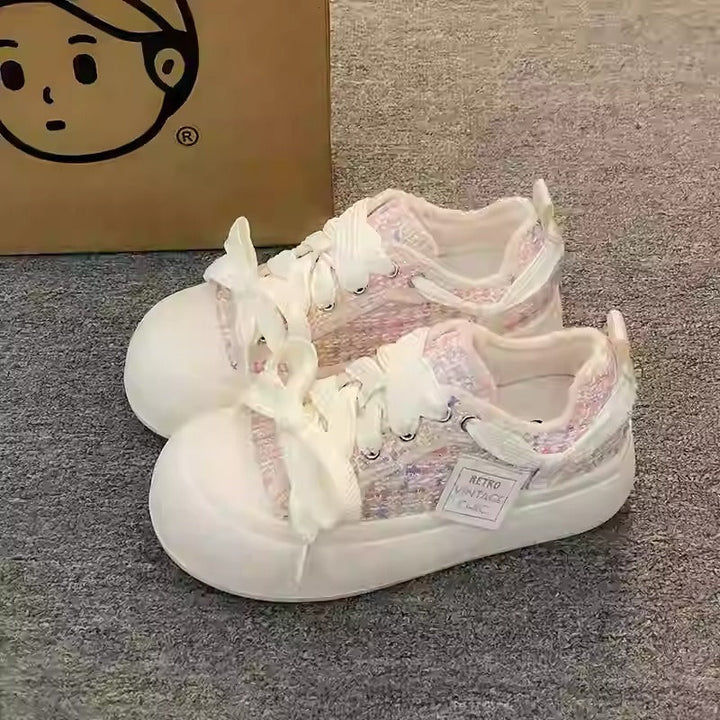 Damen Vintage Sport Sneakers mit komfortabler Gummisohle und weichem Obermaterial Echo Archiv