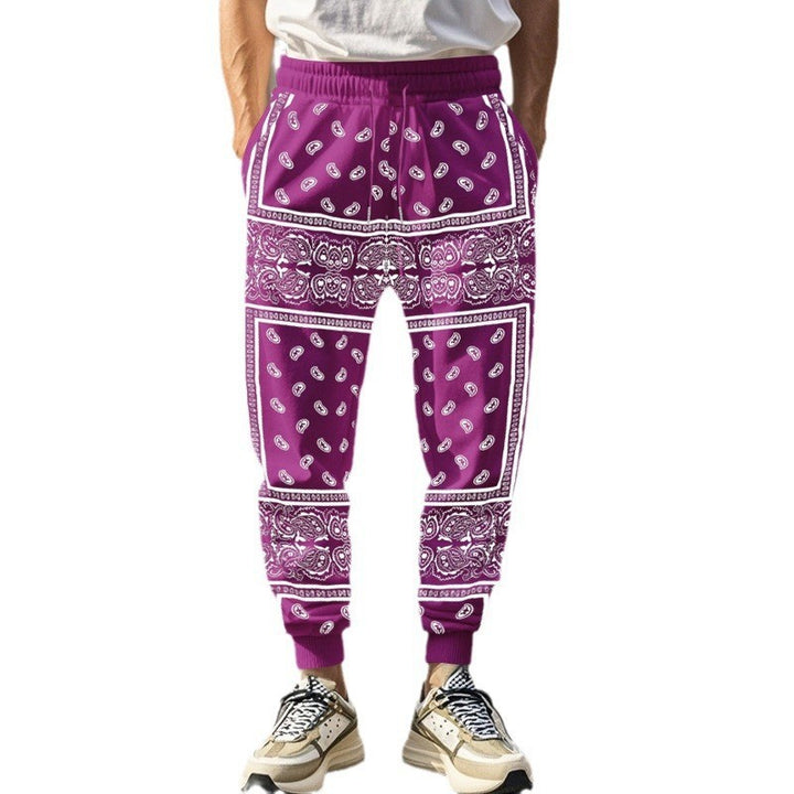 Herren unkomplizierte Jogginghose im Bandana-Stil Echoarchiv