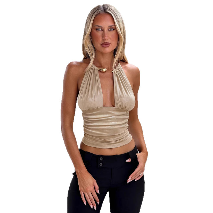 Damen Glamouröser Tanktop Echo Archiv